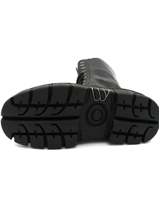 Anfibio alto New Rock nero donna