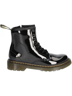 Anfibio Dr Martens 1460 J patent lamper da bambina nero