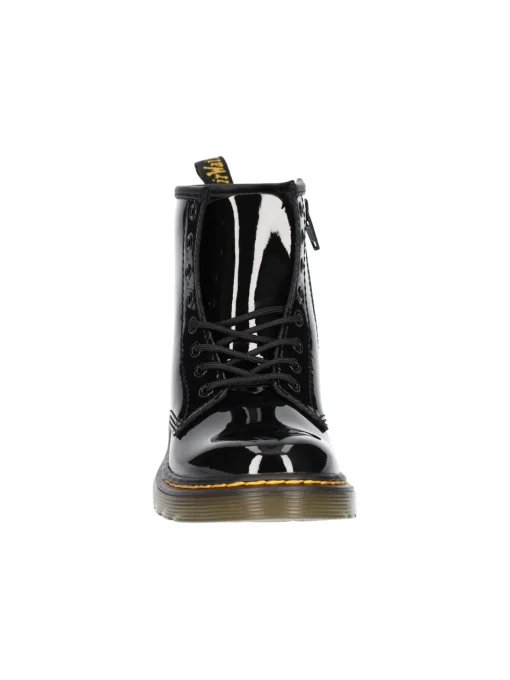 Anfibio Dr Martens 1460 J patent lamper da bambina nero