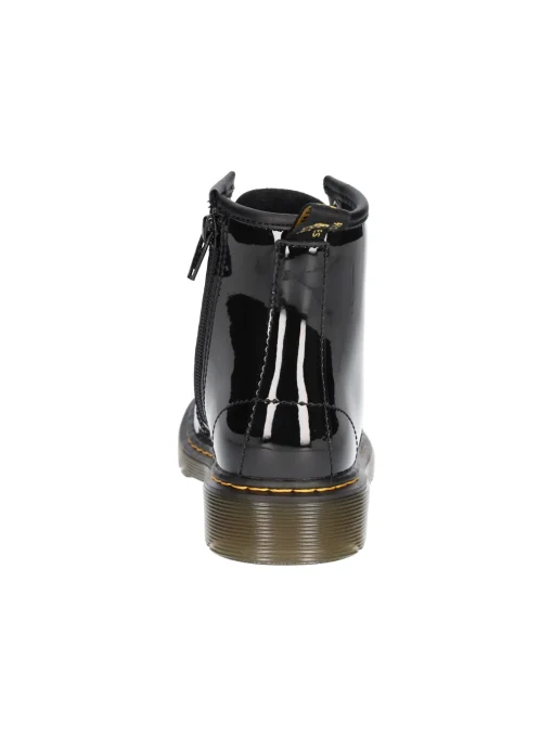 Anfibio Dr Martens 1460 J patent lamper da bambina nero