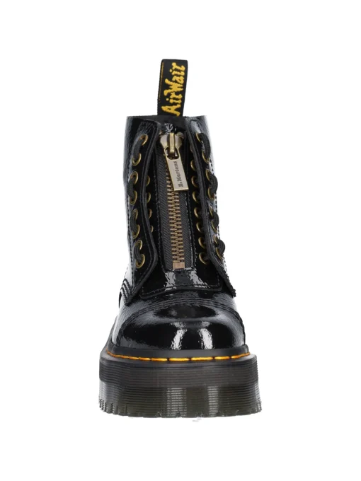 Anfibio Dr Martens Sinclair Distressed Patent da donna nero