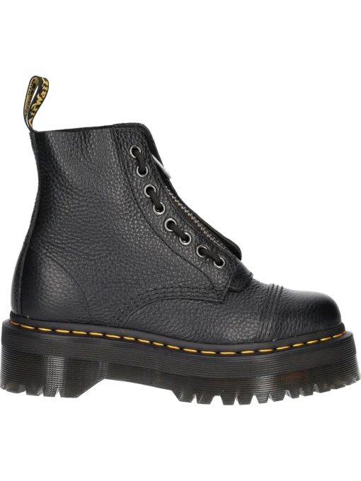 Anfibio platform Dr Martens Sinclair da donna nero
