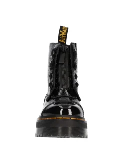 Anfibio platform Dr Martens Sinclair patent lamper da donna nero