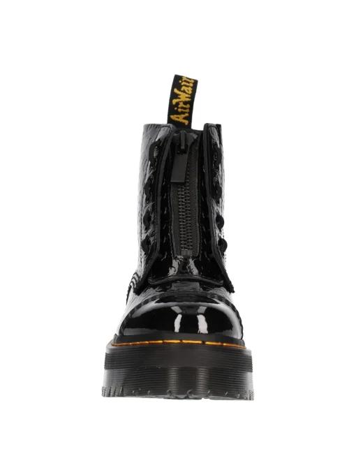 Anfibio platform Dr Martens Sinclair patent lamper da donna nero