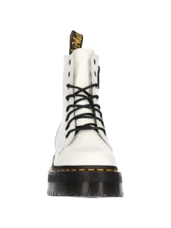 Anfibio platform Dr Martens Jadon da donna bianco