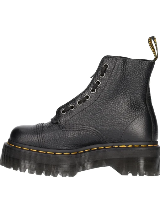 Anfibio platform Dr Martens Sinclair da donna nero