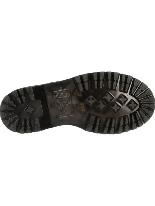 Anfibio platform Dr Martens Sinclair patent lamper da donna nero