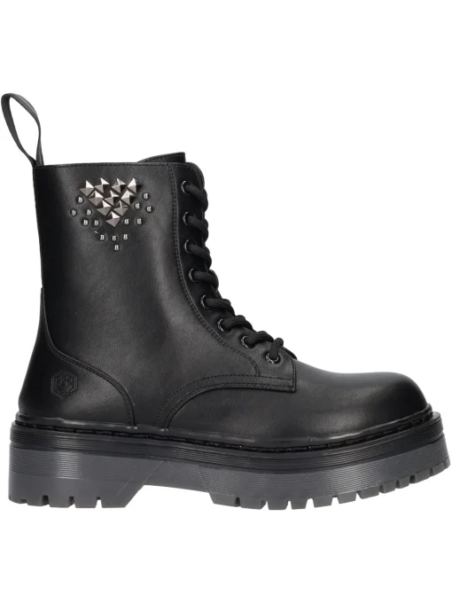 Anfibio platform Lumberjack Elyse da donna nero