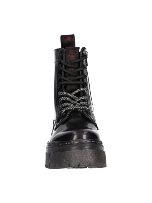 Anfibio platform Wrangler Piccadilly Hi da donna nero