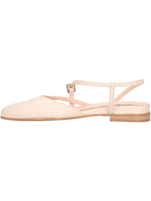 Ballerina aperta dietro Sinapsi da donna beige