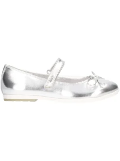Ballerina Asso da bambina argento