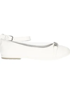 Ballerina Asso da bambina bianca