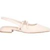 Ballerina con tacco basso Marco Tozzi Vegan da donna avorio