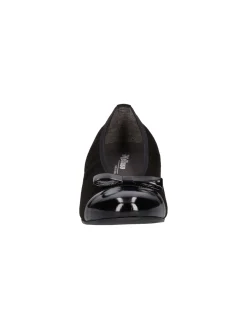 Ballerina con tacco basso Melluso da donna nera