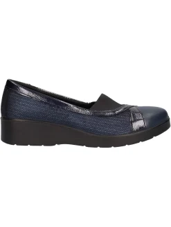 Ballerina con zeppa bassa Enval Soft da donna blu