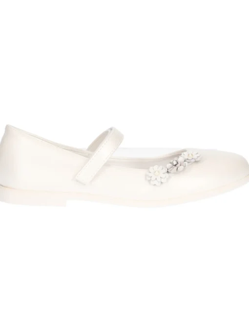Ballerina Queen Helena da bambina bianco perla