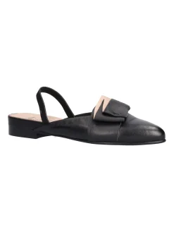 Ballerina slingback Liviana da donna nera