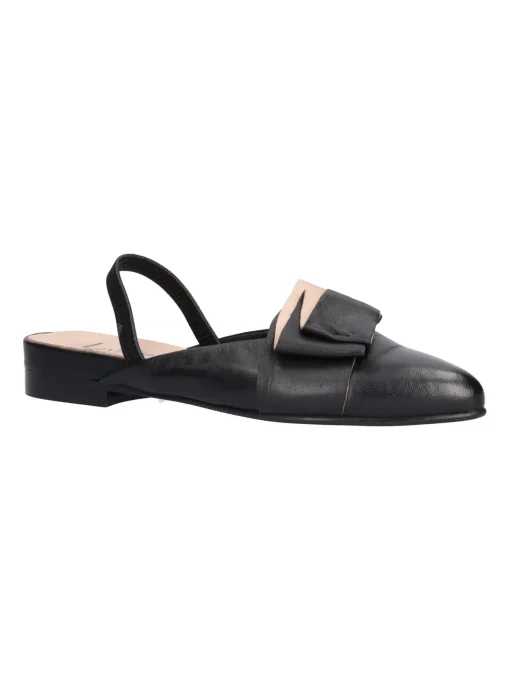 Ballerina slingback Liviana da donna nera