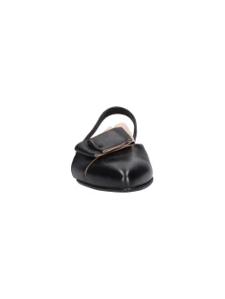 Ballerina slingback Liviana da donna nera