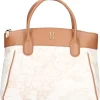 Borsa a mano Alviero Martini 1a Classe da donna bianca