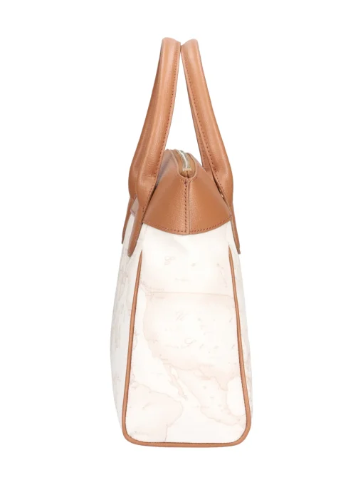 Borsa a mano Alviero Martini 1a Classe da donna bianca