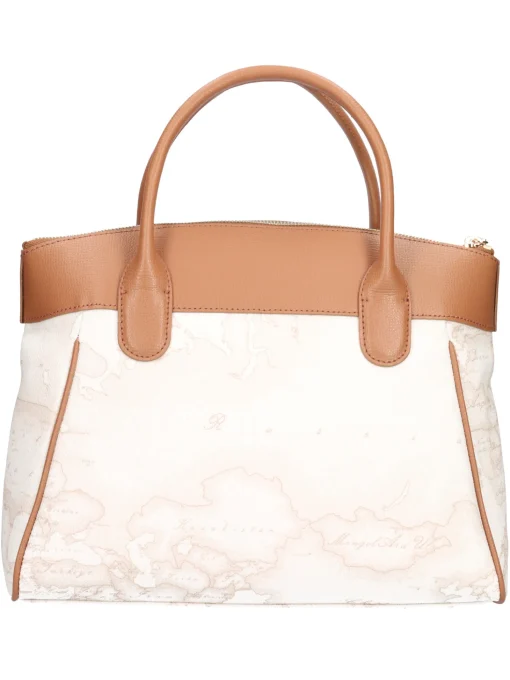 Borsa a mano Alviero Martini 1a Classe da donna bianca