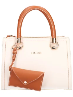 Borsa a mano Liu Jo da donna beige chiaro