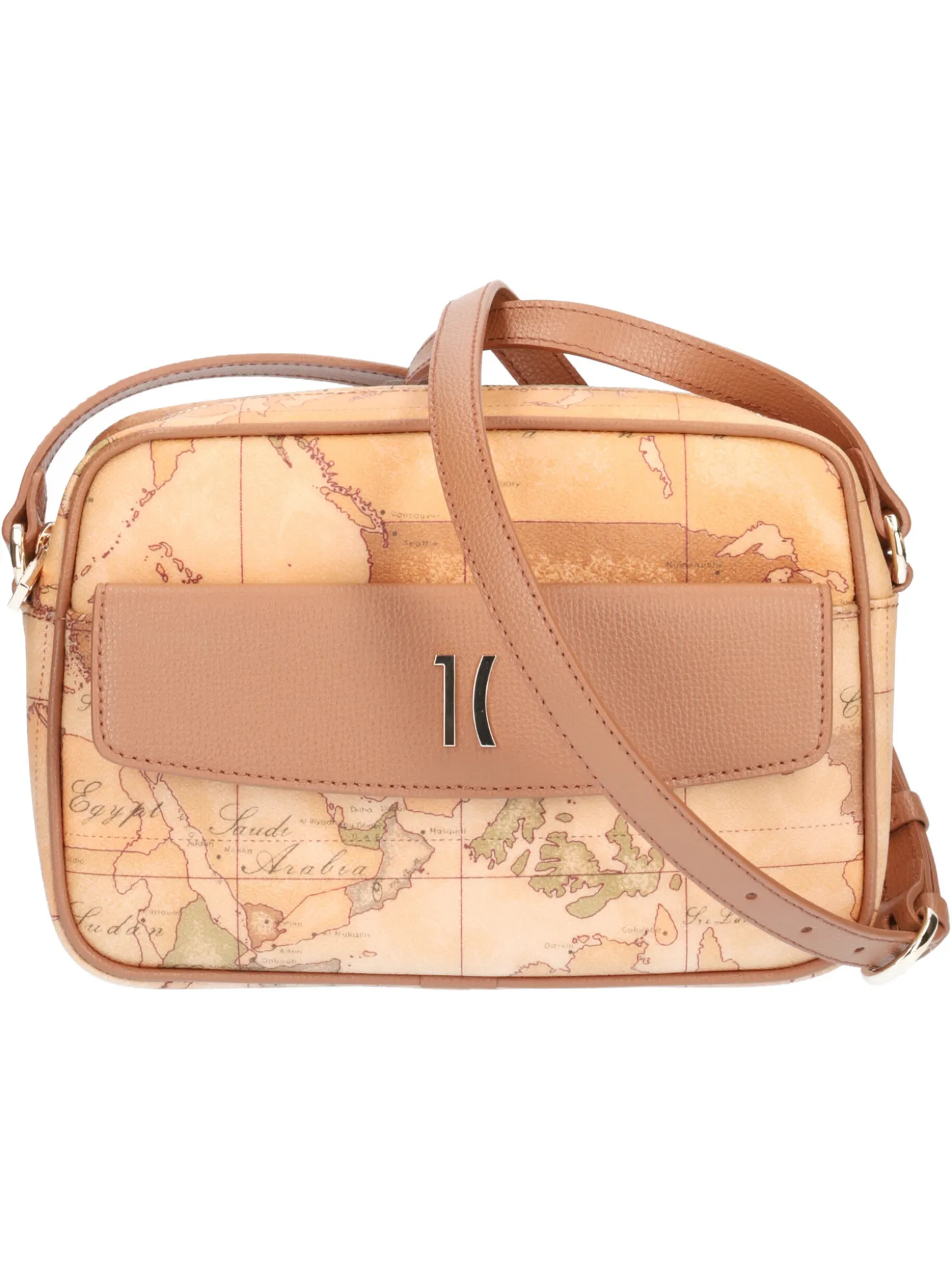 Borsa a tracolla Alviero Martini 1a Classe da donna cuoio