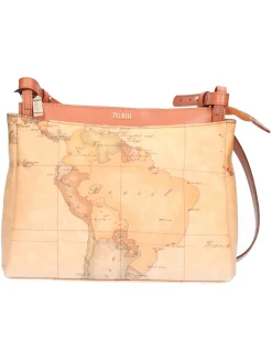 Borsa a tracolla Alviero Martini 1a Classe da donna cuoio