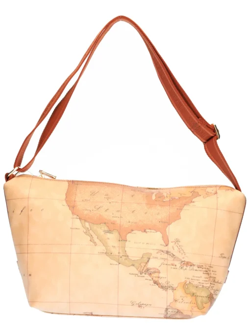Borsa a tracolla Alviero Martini 1a Classe da donna cuoio