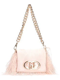 Borsa a tracolla Liu Jo Puffy da donna cipria