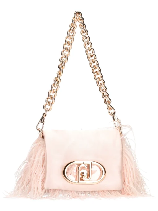 Borsa a tracolla Liu Jo Puffy da donna cipria