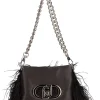 Borsa a tracolla Liu Jo Puffy da donna nera