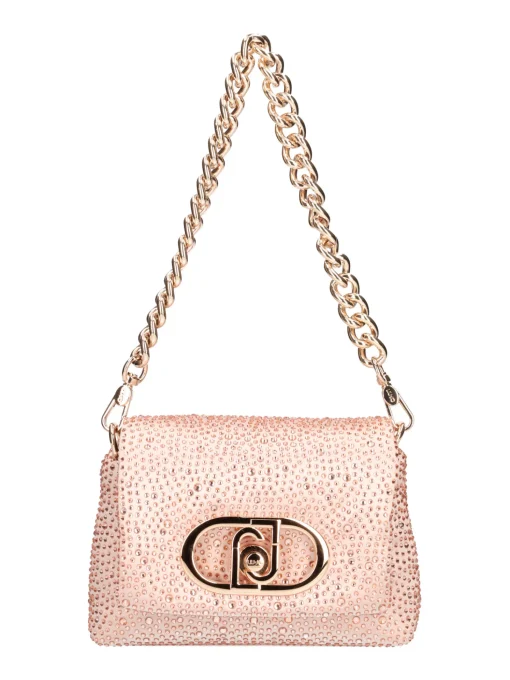 Borsa a tracolla Liu Jo Puffy da donna cipria