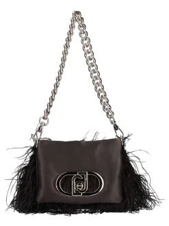 Borsa a tracolla Liu Jo Puffy da donna nera