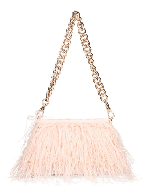 Borsa a tracolla Liu Jo Puffy da donna cipria