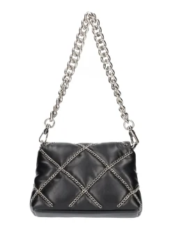 Borsa a tracolla Liu Jo Puffy da donna nera