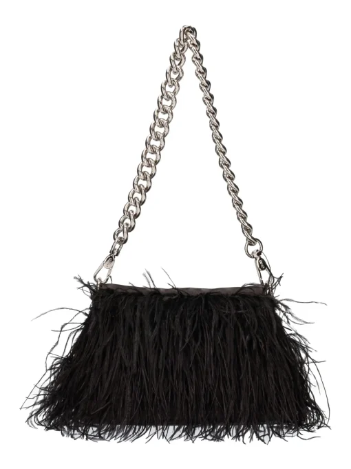 Borsa a tracolla Liu Jo Puffy da donna nera