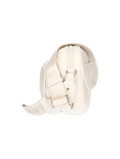 Borsa a tracolla Liu Jo Sport da donna laminata avorio
