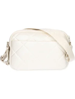 Borsa a tracolla Liu Jo Sport da donna laminata avorio