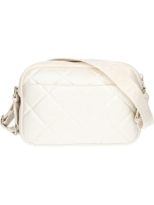 Borsa a tracolla Liu Jo Sport da donna laminata avorio