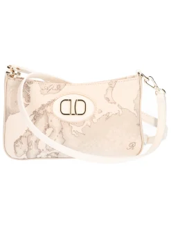 Borsa mini a tracolla Alviero Martini 1a Classe da donna beige