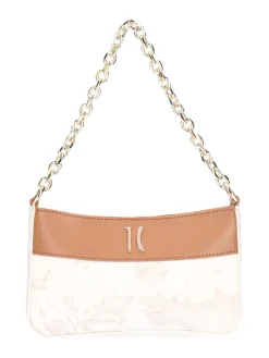 Borsa mini a tracolla Alviero Martini 1a Classe da donna bianca