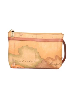Borsa mini a tracolla Alviero Martini 1a Classe da donna cuoio