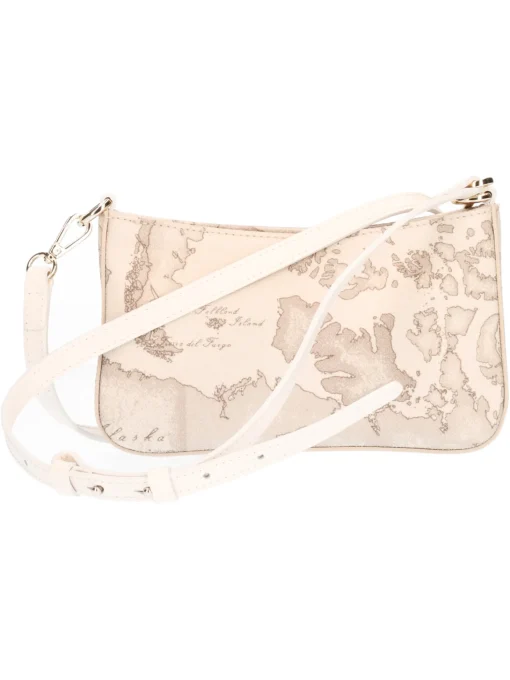 Borsa mini a tracolla Alviero Martini 1a Classe da donna beige
