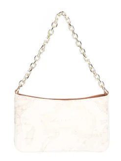 Borsa mini a tracolla Alviero Martini 1a Classe da donna bianca