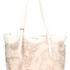 Borsa shopping Alviero Martini Prima Classe da donna beige