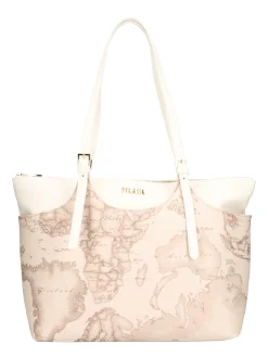 Borsa shopping Alviero Martini Prima Classe da donna beige