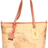 Borsa shopping Alviero Martini 1a Classe da donna cuoio