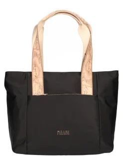 Borsa shopping Alviero Martini 1a Classe da donna nera